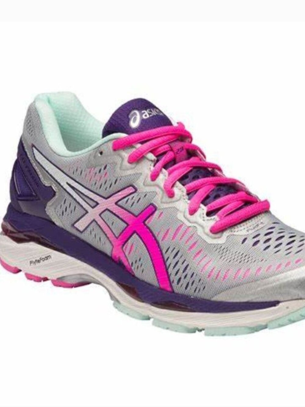 ASICS Gel Kayano 23 Women’s Running Shoes Size 10 T697N Multicolor 42 EUR Grey